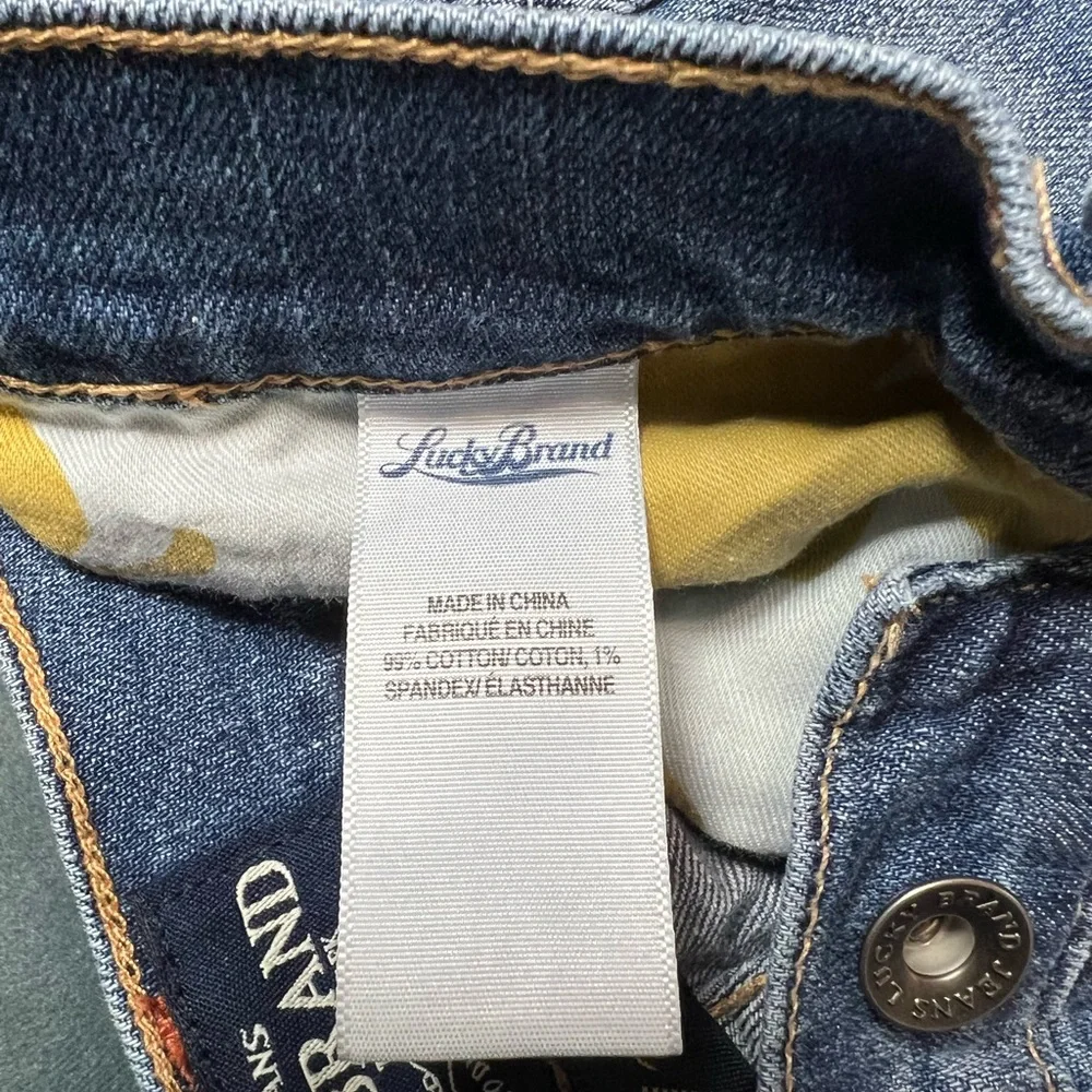 👖Lucky Brand “Sweet n Straight Crop” Capri, Size: 14/32 - Picture 8 of 12